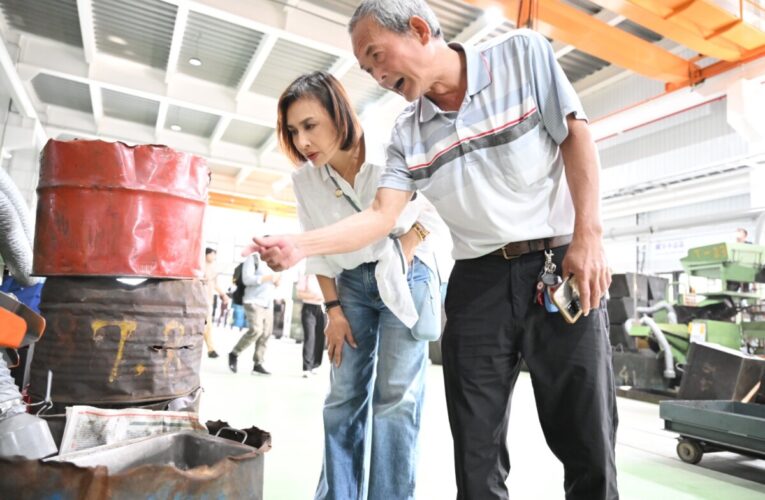 美國祭出32%關稅 高雄扣件業受嚴重衝擊  邱議瑩拜訪螺絲公會 探討關稅因應之道