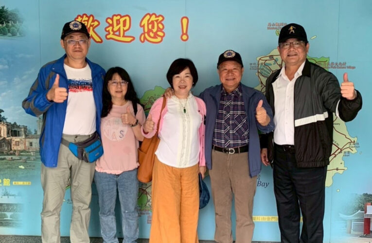 金門老兵張煜昌舊地重遊盡微薄之力 關懷地區榮民