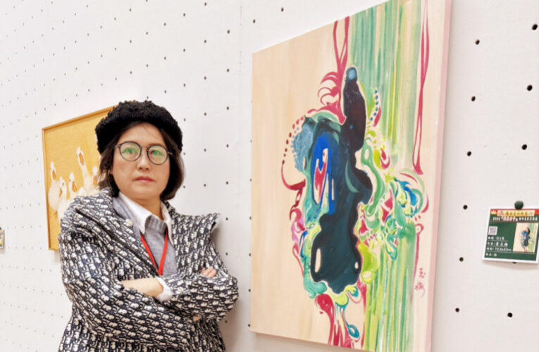 推動台日藝術交流獲肯定　黃玉梅應邀參加日本「芸象万千」名家交流展