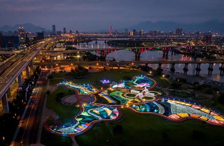 花海光影秘境花園  新北河濱蝶戀季・初夏奇境5/10登場