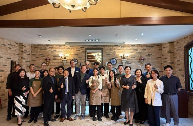 薪傳未來 人才共育  萬豪國際集團新上任區域副總裁造訪高餐大 分享旅館職涯心法