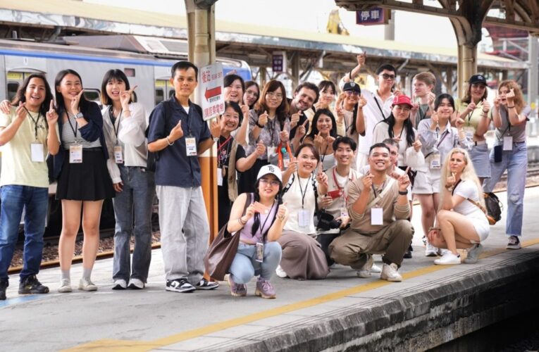 嘉義市公車小旅行　外籍旅客乘「光林我嘉線」漫遊木都魅力