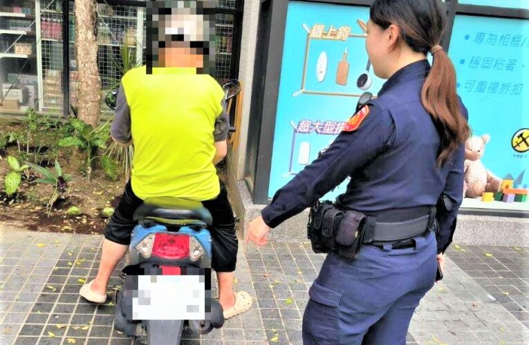 忘記機車停在哪　長竹警火速助男子尋回