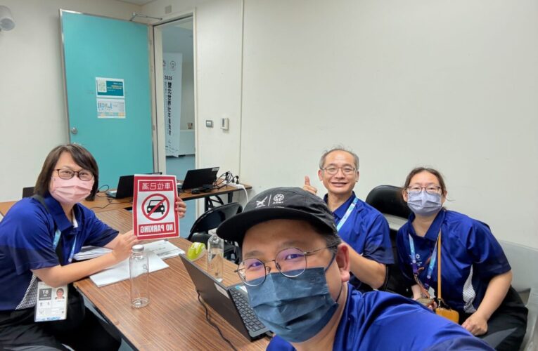 世壯運羽球熱戰臺北體育館　志工以笑容與行動詮釋服務精神