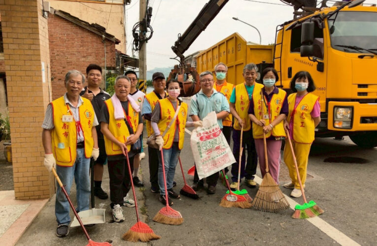 南市榮服處榮欣志工替代役弟兄 助榮民爺爺清淨家園顧厝邊