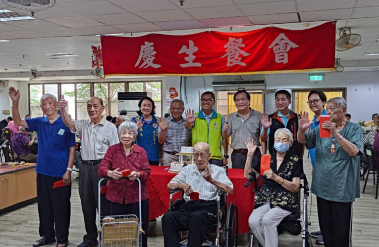 白河榮家感謝雲林榮服處端節贈愛心物資 關懷住民長輩
