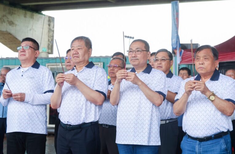 新北市議長盃龍舟賽5/31登場　侯友宜點睛祈福：打造運動城市品牌