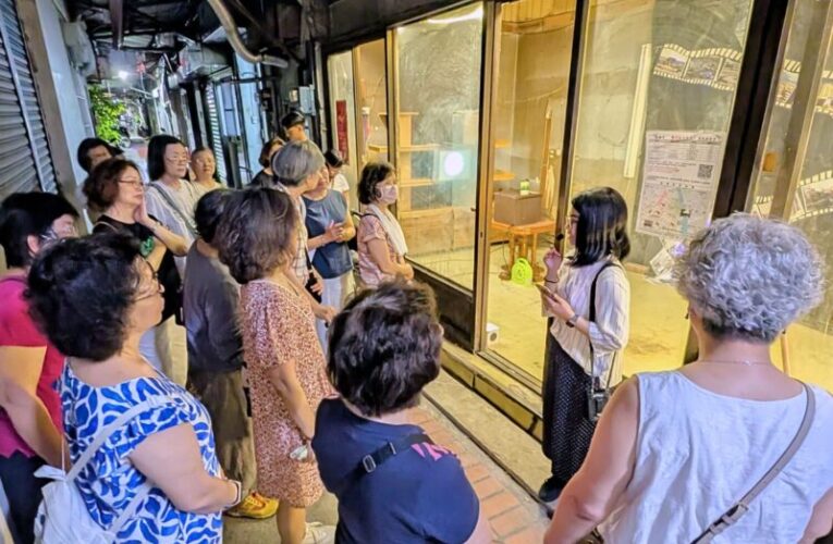 中山大學舉辦「鹽夏不夜埕」夜間藝術展　府北街區五感體驗「遮好呷」
