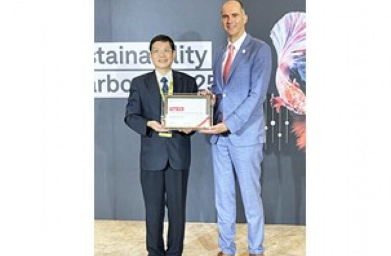 中鋼連奪標普全球永續年鑑兩大獎  為台灣鋼鐵業爭光