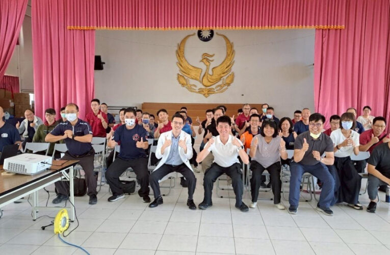 南消邀陳建宏醫師健康講座 助打火兄弟預防潛在職業傷害