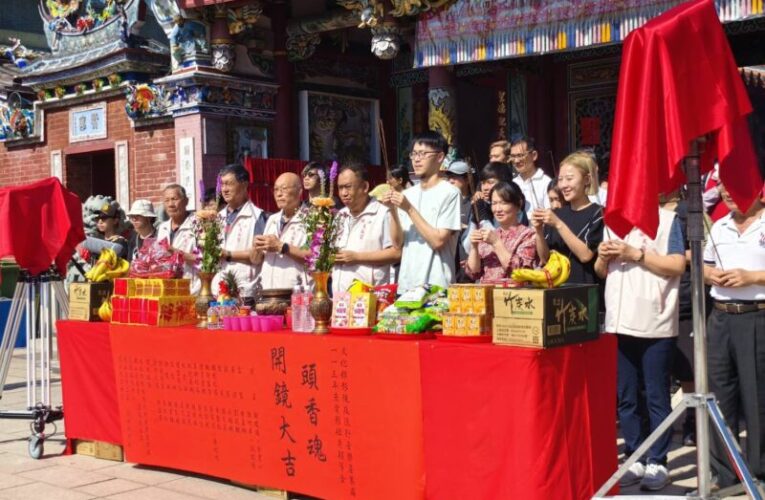《頭香魂》旗山天后宮開鏡儀式!  探索退役運動員生命歷程獲文化部支持