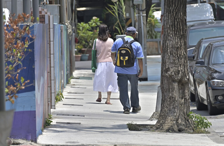 永平路及苓中路人行道改善 愛河灣岸通行更便捷