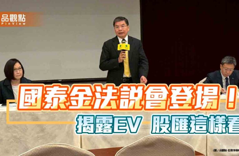 國泰金每股隱含價值升至87.2元！匯損、投資佈局　法說會揭露速看