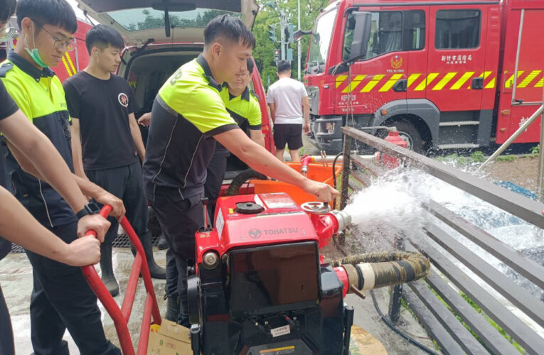 鋒面來襲　竹市府提升應變中心強化防災整備呼籲市民防範強降雨
