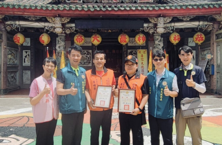 苗栗榮服處感謝陸海空軍常士班相互關懷協會端節慰問