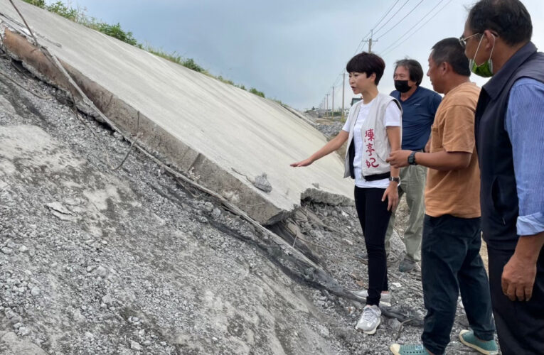 立法委員陳亭妃力爭防洪建設　鹽水排水系統整建經費近3億元到位