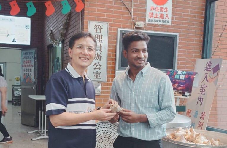 傳遞端午祝福與國際友誼　玄大多國學子齊聚品粽感受台灣家鄉情