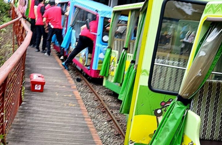 烏來台車追撞出軌　林保署新竹分署應變說明並深表歉意慰問傷者