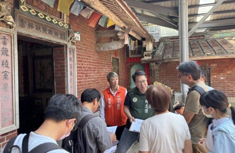 邱志偉要求文化部經費盡速到位 文資建築加速修復