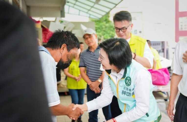 林岱樺關懷慈心園街友：推動社會幸福網，讓每位街友都能重啟人生