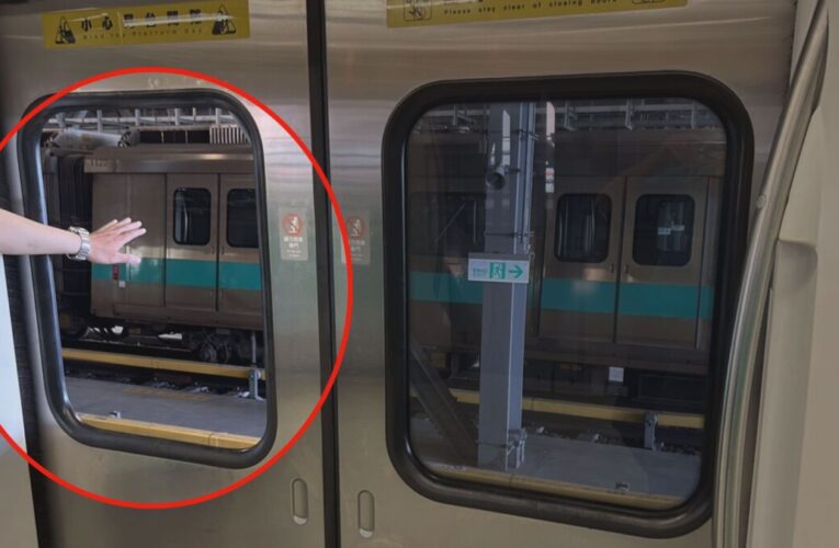 高捷列車驚傳車窗脫落 250名旅客受影響
