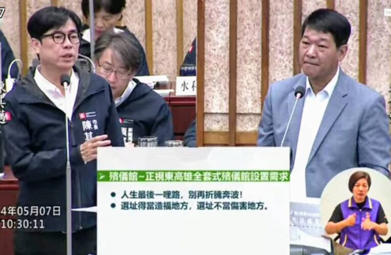 高市議員朱信強主張運用在地食材從營養午餐做起