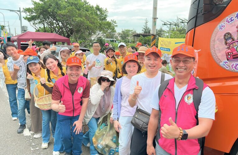 白沙屯媽祖「進香見真情」！關西消防與扶佑宮發起公益水果補給