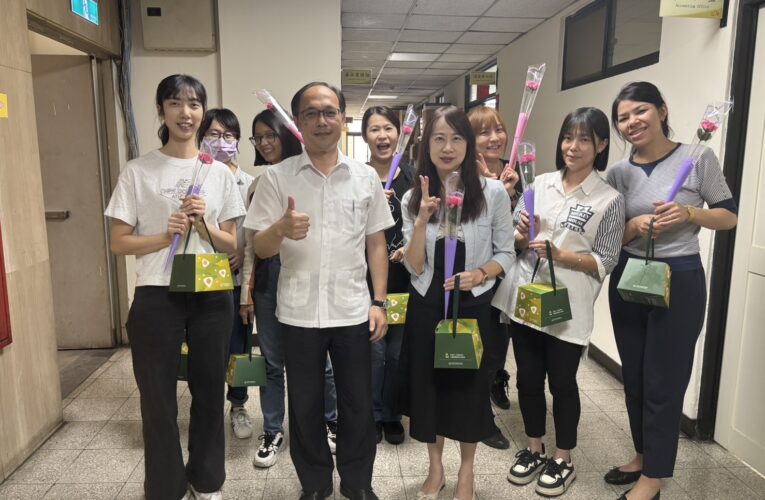 「粽」有妳真好 臺中市刑大溫馨慶母親節 與喜憨兒基金會合作傳遞愛與公益
