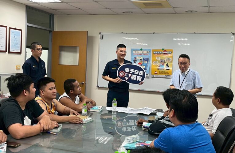 空中識詐！岡山警分局長張偉中台語親切開講防詐騙