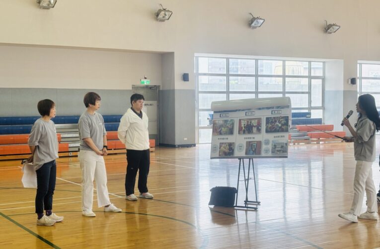 新北市啟動世壯運場地總檢查　龔雅雯率隊勘查板橋國民運動中心