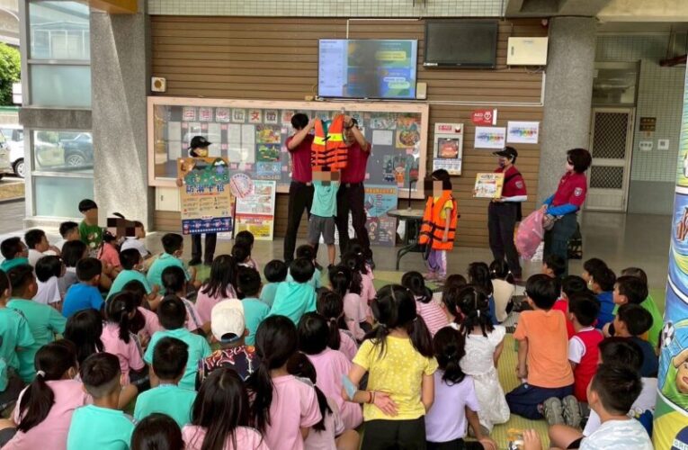 多元防災觀念從小扎根  消防楠梓分隊強化校園防災力