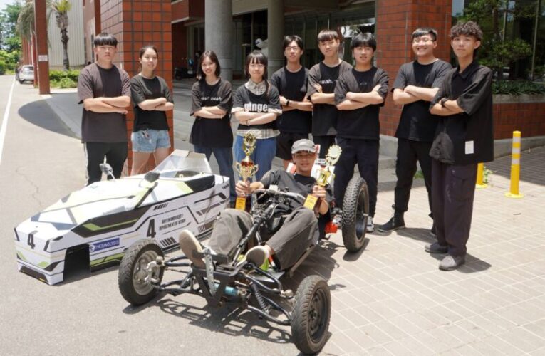 大葉大學「暴走地平線」車隊　勇奪全國環保節能車賽雙獎項