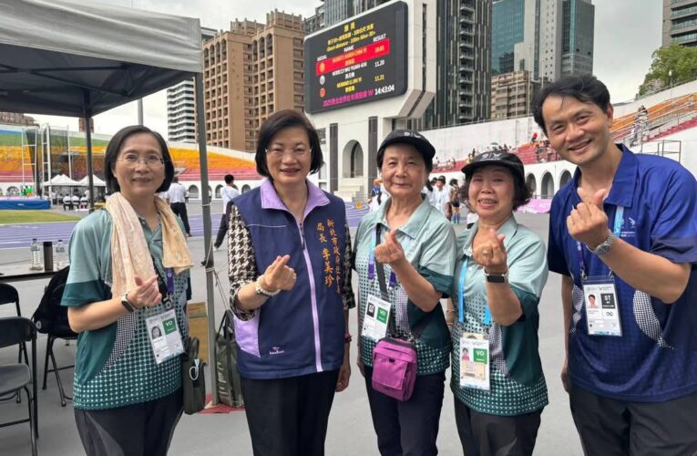 世壯運帕拉賽　志工一對一貼心服務　感動身障選手