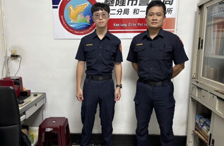 朋友疑遭詐騙！基二警即刻行動阻詐成功