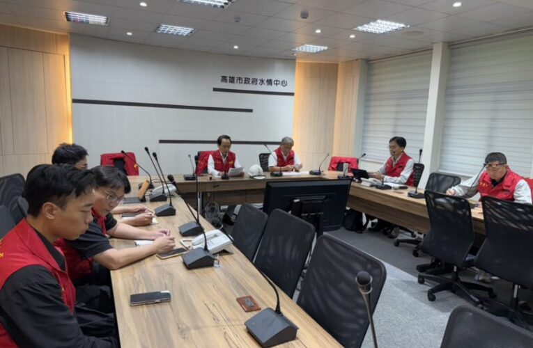 因應豪雨來襲  高雄市全面備戰防汛