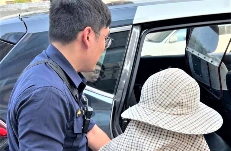 體力不堪負荷　新南警護送老婦返家