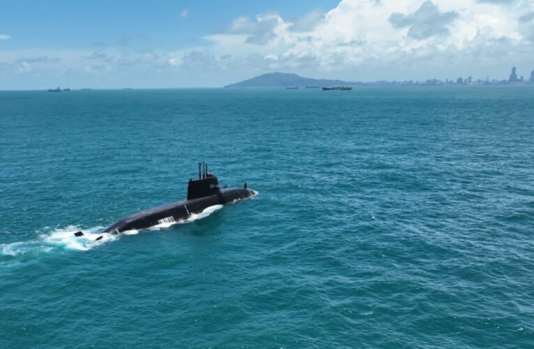 有關海鯤軍艦變形不實傳聞   台船:實為先進聲納裝備
