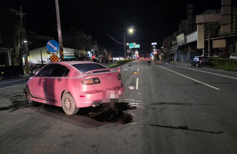 深夜車禍奪命！湖內警迅速處置交通事故