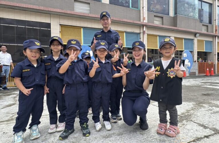 議員親身體驗警職工作　攜手和平小警推廣治安教育