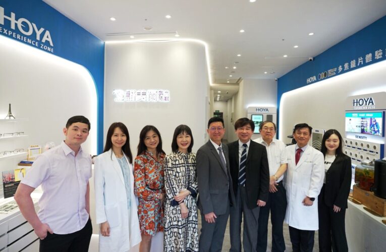 諾貝爾眼科攜手日本HOYA光學進駐北屯商圈　打造中部首間多焦點鏡片體驗中心