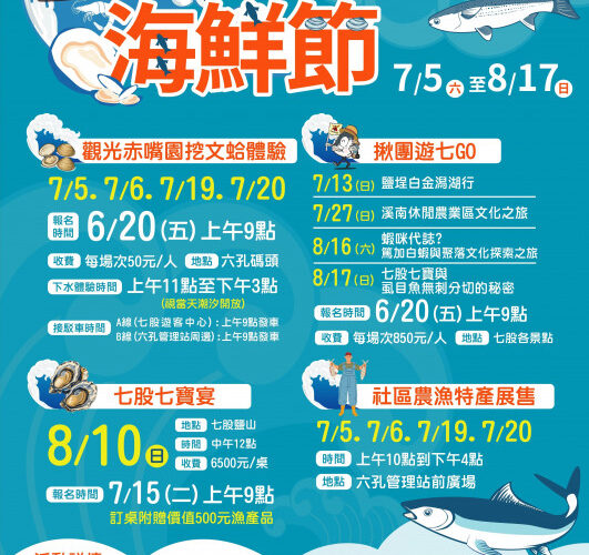 2025一見雙雕藝術季正式開雕  開啟雲嘉南夏天濱海系列活動！