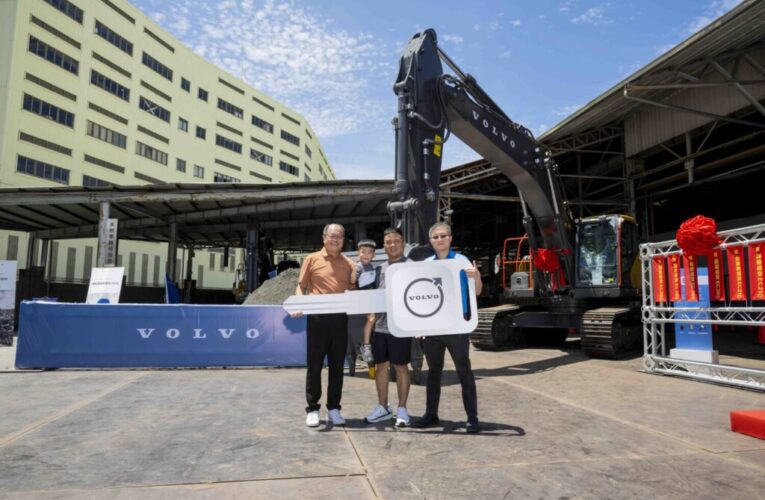 VOLVO CE新世代挖掘機　全台首發引領高效智能的工程新時代