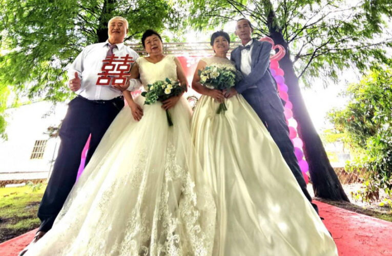 雲林家扶實現祖父母婚紗圓夢！攜手一生～愛的典範婚禮