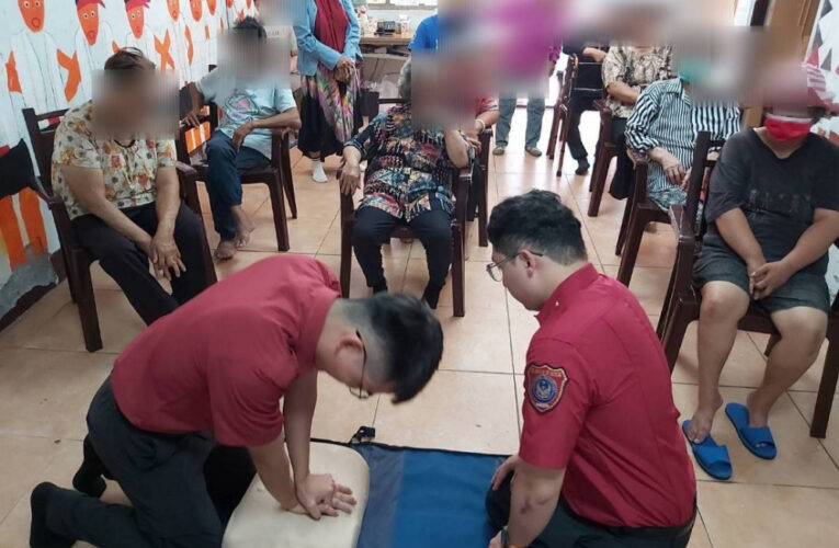 那瑪夏消防分隊深入原鄉教導CPR＋AED  長者防溺意識大提升