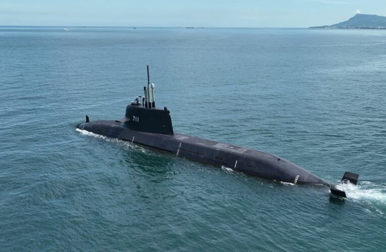 「海鯤軍艦」第二次海試成功  台船公司展現國艦國造實力