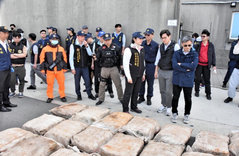 竹檢x竹警x海巡署　怒海緝毒聯手破獲1.6噸愷他命走私案市值破億震驚全台
