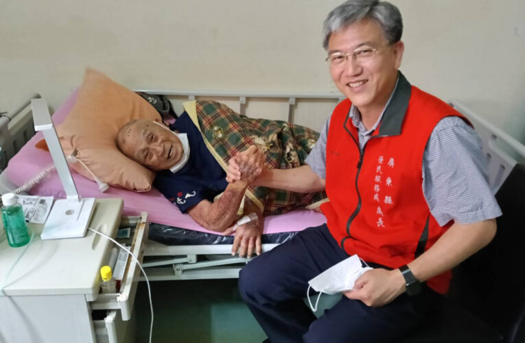 屏東榮服處關懷資深榮民 落實服務讓愛不孤單