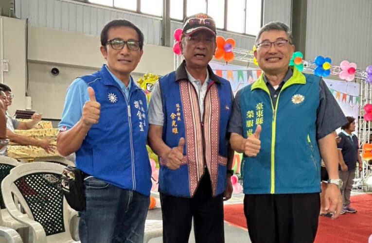 臺東榮服處關懷高齡榮民 為長青運動會加油打氣