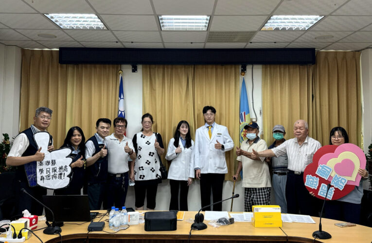 澎湖榮服處辦助聽器巡迴檢測 關懷聽損榮民足感心有感服務