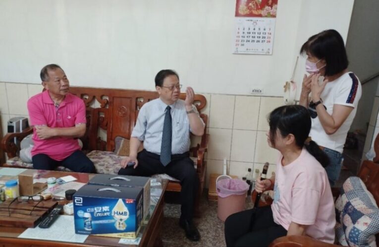 投檢攜手犯保協會 慰問重傷馨生人